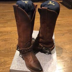 Freebird Falcon brown boots.